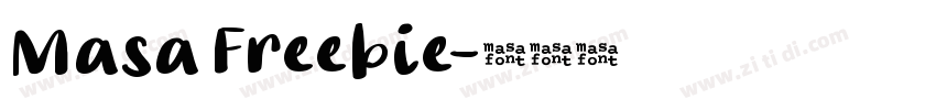 Masa Freebie字体转换